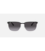 Rayban RB3569 Black on Silver/Lt. Grey Grad. Drk. Gry