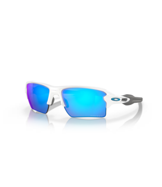 Oakley Flak 2.0 XL Polished White w/ Prism Sapphire