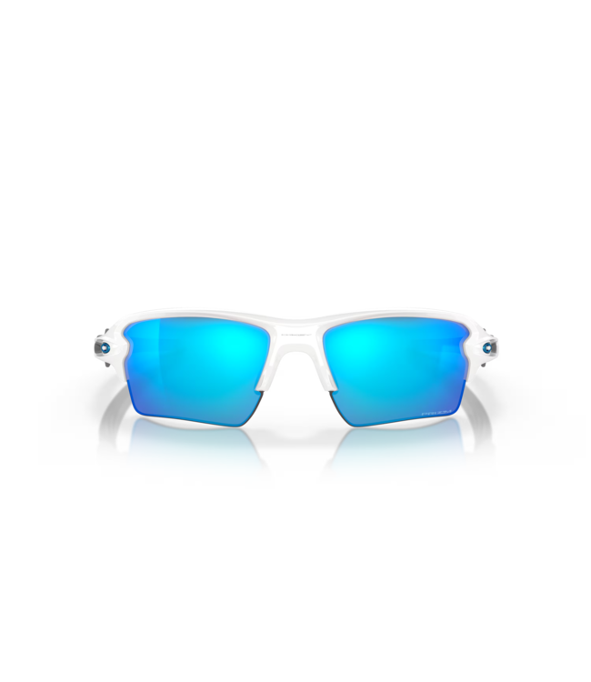 Oakley Flak 2.0 XL Polished White w/ Prism Sapphire