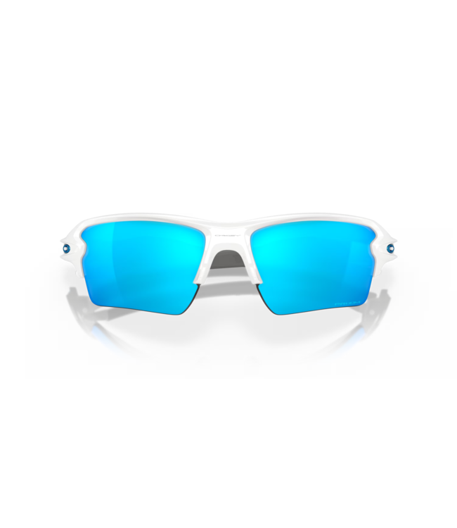 Oakley Flak 2.0 XL Polished White w/ Prism Sapphire
