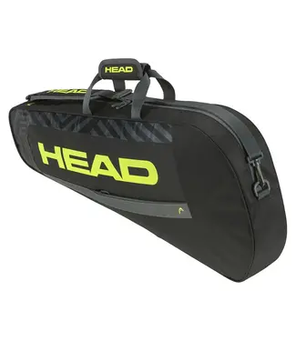 Head/Penn Base Racquet Bag S Black/Neon Yellow