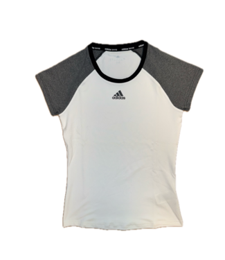 Adidas Womens Tennis Tee XS White