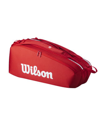 Wilson Super Tour Red 6 Pack 2025