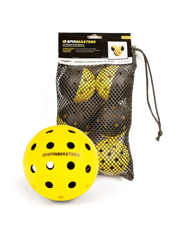 Moment Pickleball Spinmasters Pickleball 6 Pk