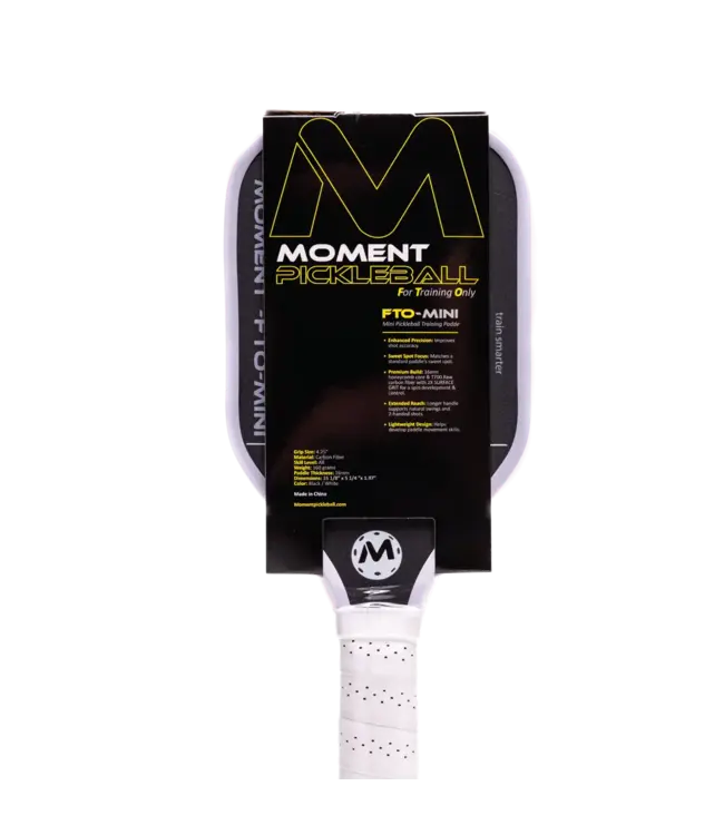 Moment Pickleball FTO-Mini Training Paddle White