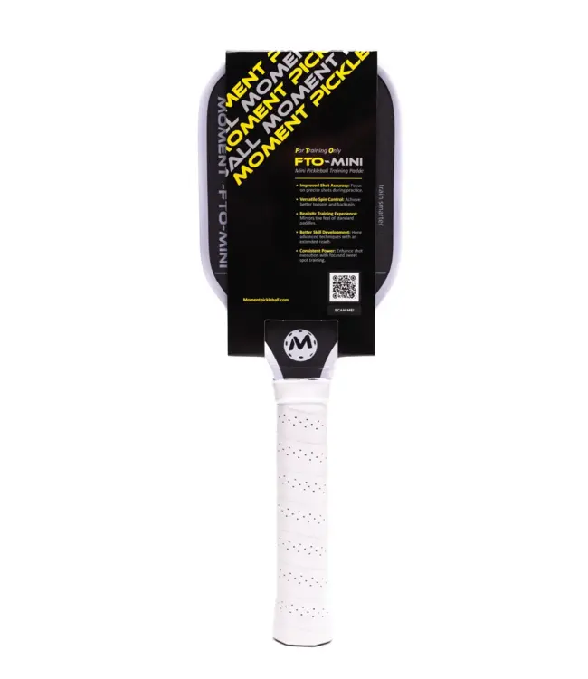 Moment Pickleball FTO-Mini Training Paddle White