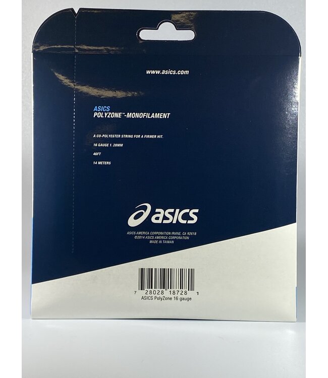 ASICS AMERICA PolyZone Black 16g - 12-Pack