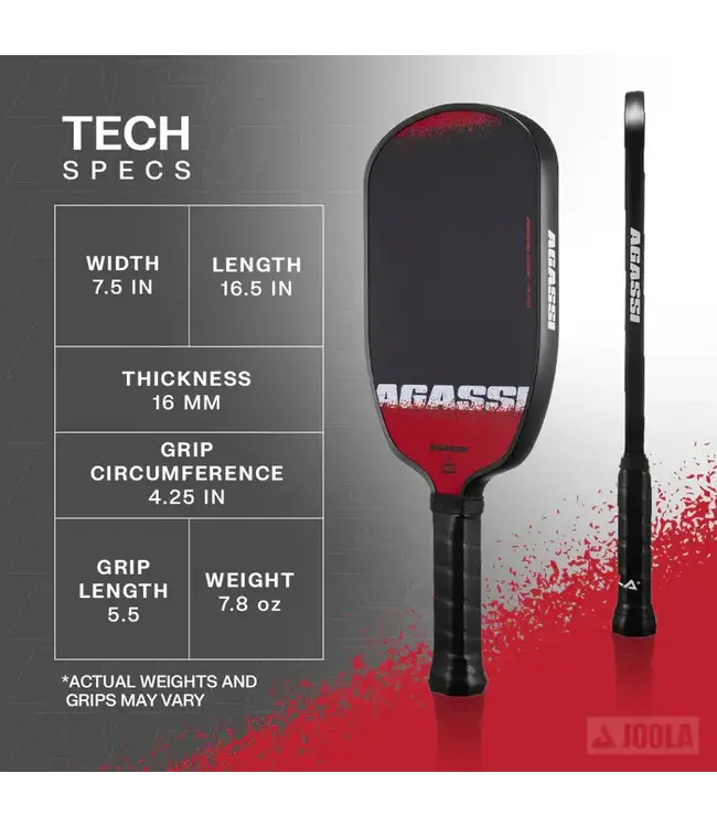 Joola Andre Agassi Edge 16mm