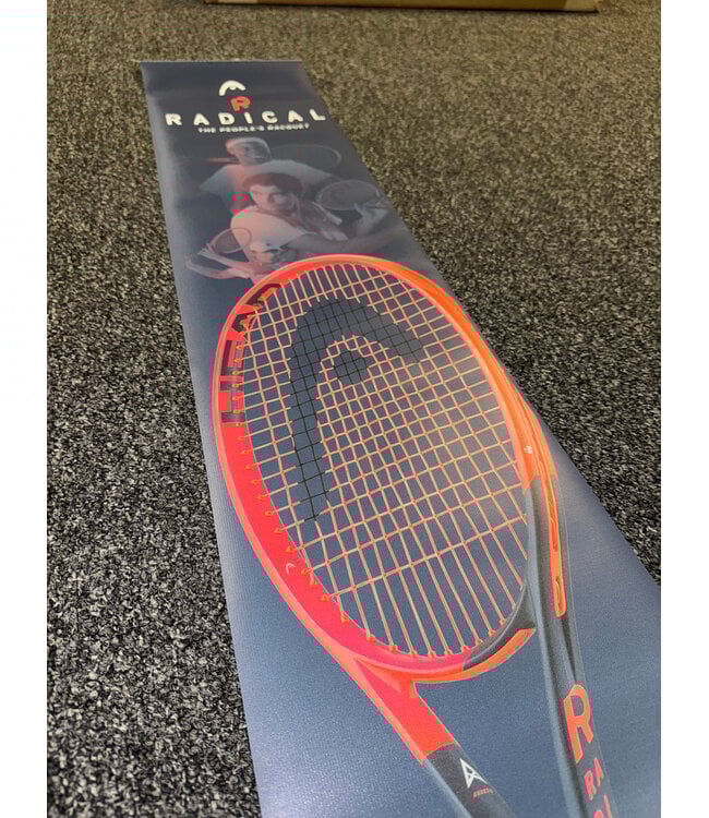 Head Radical Banner 9.5" x 72"