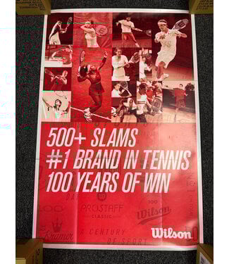 Wilson Wilson 100 Years Poster 24" x 36"