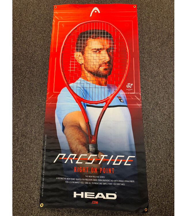 Head/Penn Head Prestige Marin Cilic Banner 32" x 72"