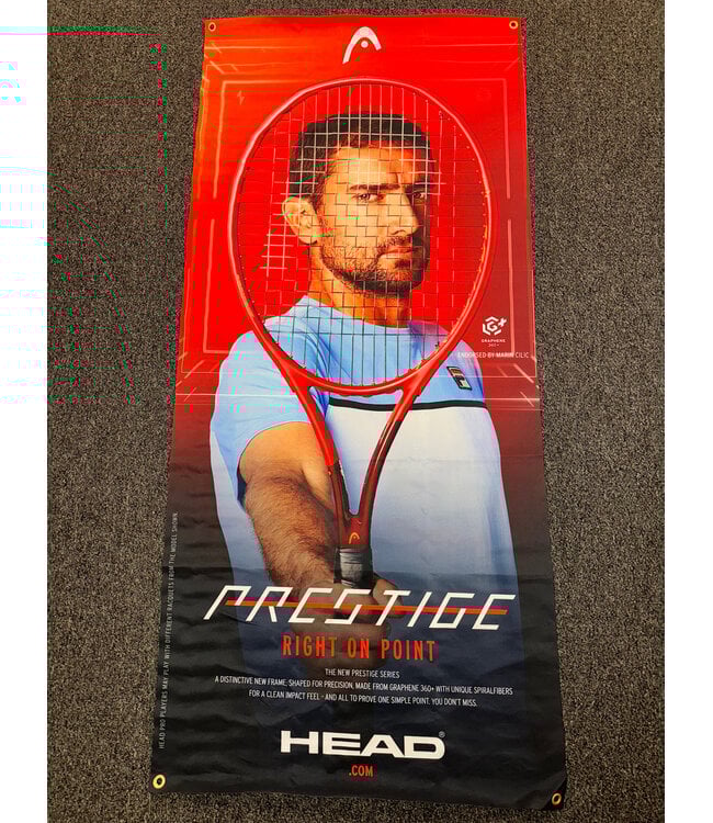Head Prestige Marin Cilic Banner 32" x 72"