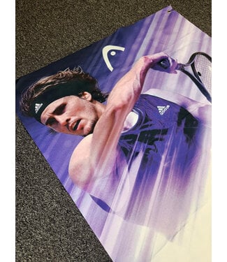 Zverev Head Gravity Banner 32" x 70"