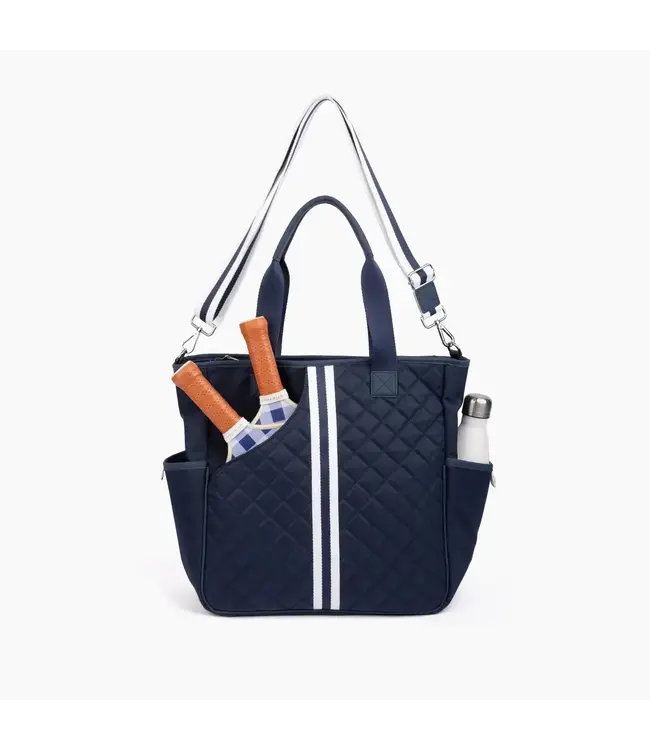 The Belle Pickleball and Tennis Tote Navy