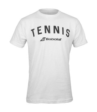 Babolat Tennis Logo Tee M's White