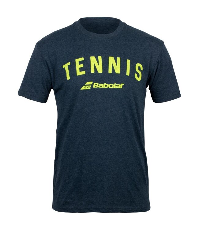Babolat Tennis Logo Tee M's Midnight Navy