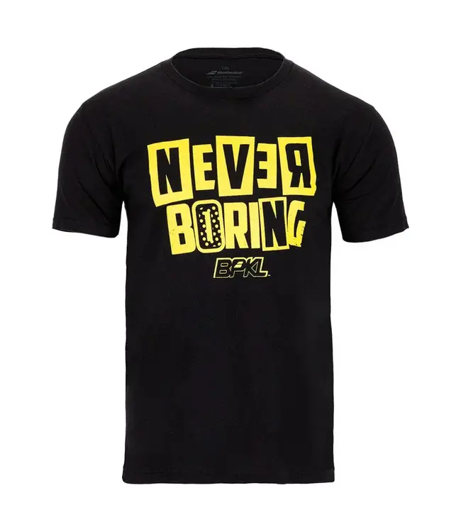 Babolat Never Boring Tee M's Black