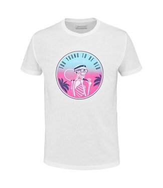 Babolat Exercise Message Tee M's White