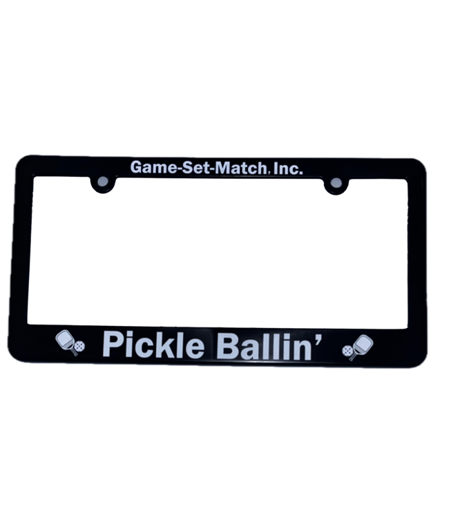 GSM, Inc. License Plate Pickleball