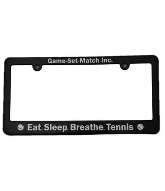 GSM, Inc. License Plate Tennis