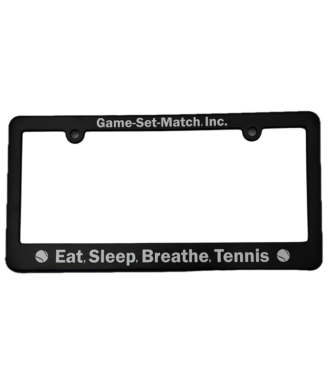 GSM, Inc. License Plate Tennis