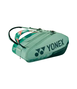 Yonex Pro 12 Pack Racquet Bag Olive Green
