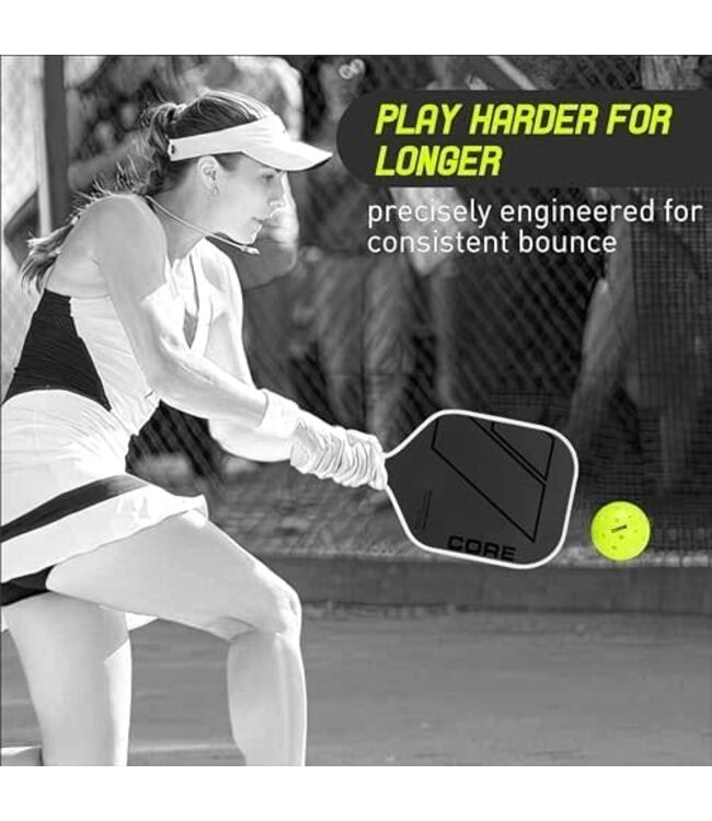 Core Outdoor Pickleballs 4 Pack