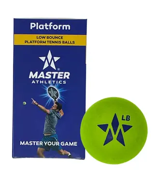Master Athletics Low Bounce Platform Tennis Balls 2 pack
