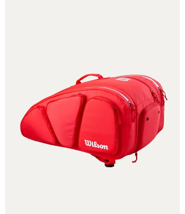 Wilson Pickleball Super Tour Bag Red