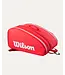 Wilson Pickleball Super Tour Bag Red