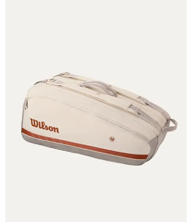 Wilson RG 2025 Super Tour 9 Pack Cream/Clay