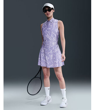 Nike Victory W's Mid-Rise Flouncy Printed Skirt Lilac Ice/White