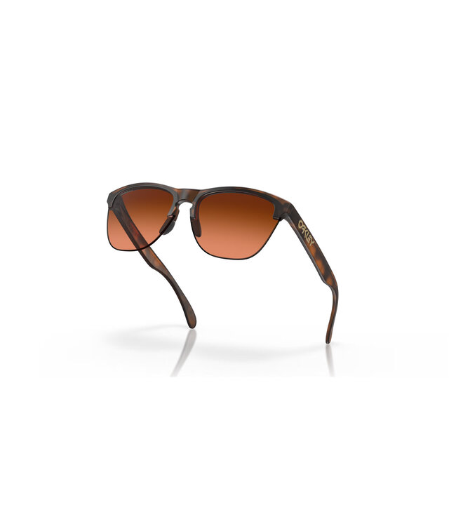 Oakley Frogskins Lite Matte Brown Tortoise Prizm Brown Gradient