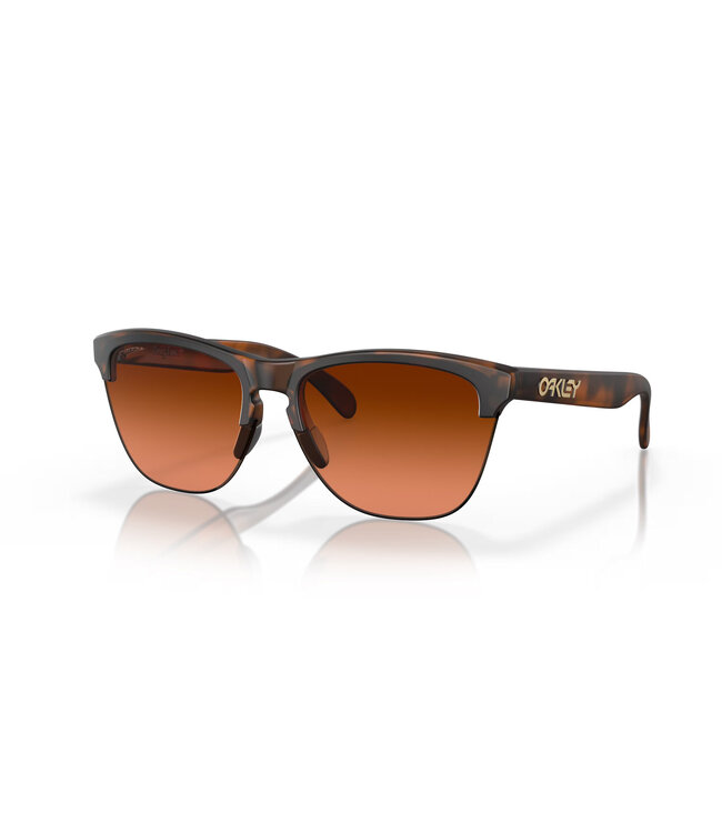 Oakley Frogskins Lite Matte Brown Tortoise Prizm Brown Gradient