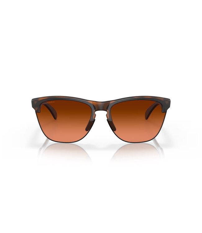Oakley Frogskins Lite Matte Brown Tortoise Prizm Brown Gradient