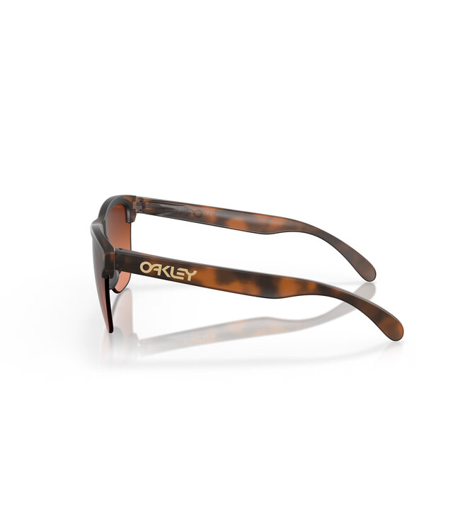 Oakley Frogskins Lite Matte Brown Tortoise Prizm Brown Gradient