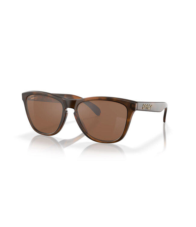 Oakley Frogskins Matte Brown Tortoise Prizm Tungsten