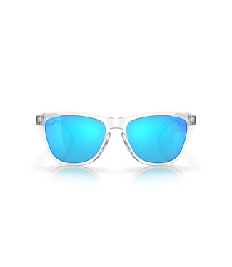 Oakley Frogskins Crystal Clear w/ Prizm Sapphire Iridium