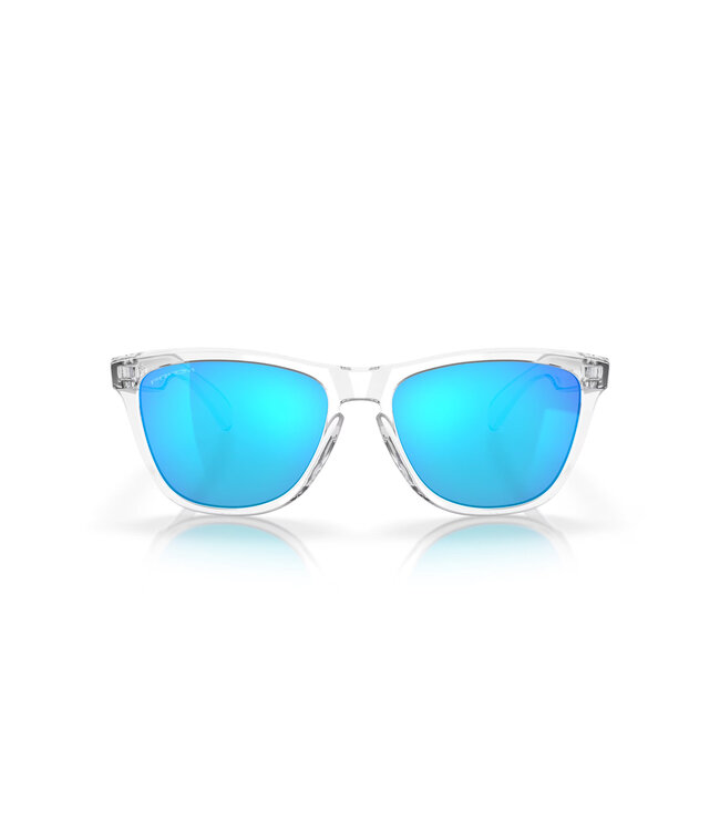 Oakley Frogskins Crystal Clear w/ Prizm Sapphire Iridium