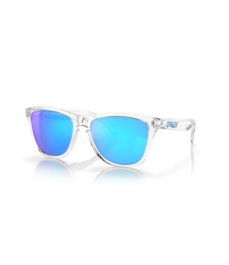 Oakley Frogskins Crystal Clear w/ Prizm Sapphire Iridium