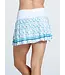 Lucky In Love Martini Gras Pleated Skirt 14"