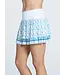 Lucky In Love Martini Gras Pleated Skirt 14"