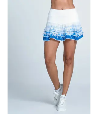 Lucky In Love Shibori Lace Boho Skirt 13"