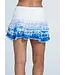 Lucky In Love Shibori Lace Boho Skirt 13"