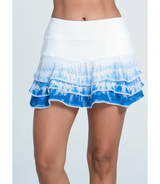 Lucky In Love Shibori Lace Boho Skirt 13"