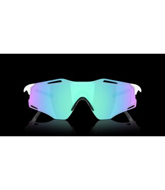 Oakley CYBR Zero Polished White Prizm Sapphire