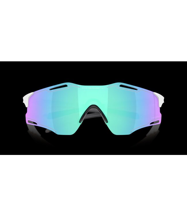 Oakley CYBR Zero Polished White Prizm Sapphire