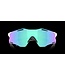 Oakley CYBR Zero Polished White Prizm Sapphire