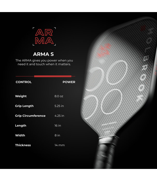 Holbrook Arma S Metallic 14mm