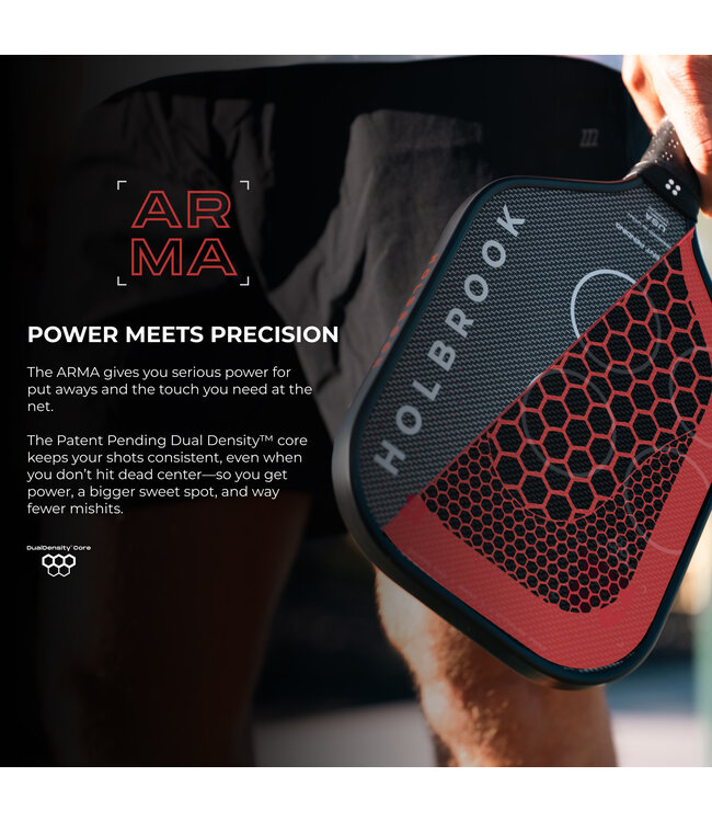 Holbrook Arma X Metallic 14mm (Red/Black)